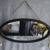 Art Deco oval mirror