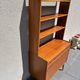 Swedish teak bookcase with cabinet, 1960s