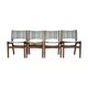 4x 60s 70s teak chairs Chair Dining Chair Henning Kjaernulf Danish 60s