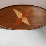 Plateau en bois vintage