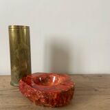 Vase en laiton ancien