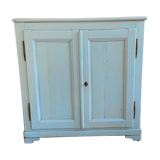 Antique buffet in its pretty bluish patina