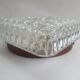 Pair of vintage 70s ceiling or wall lights