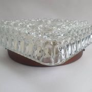 Pair of vintage 70s ceiling or wall lights