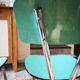 Ensemble de table extensible en formica et 4 chaises