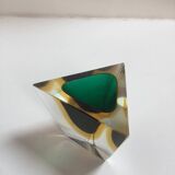 Glass ashtray Murano