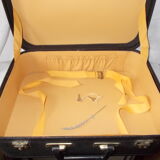 Black vintage suitcase