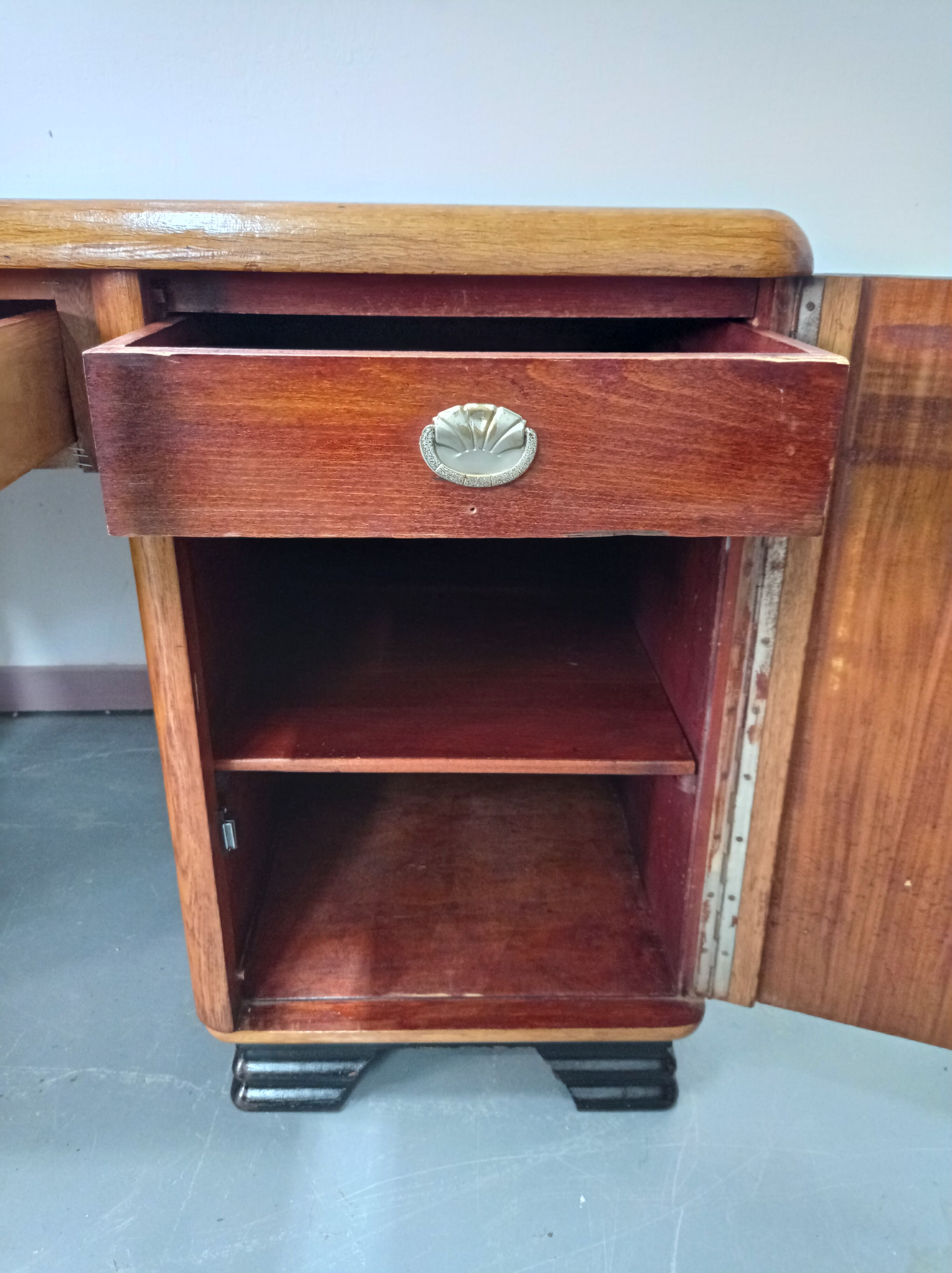 Bureau art déco marqueterie