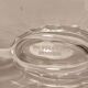 Oval cup with Art Deco handles "Noémie" - Cristal Val St Lambert Belgium
