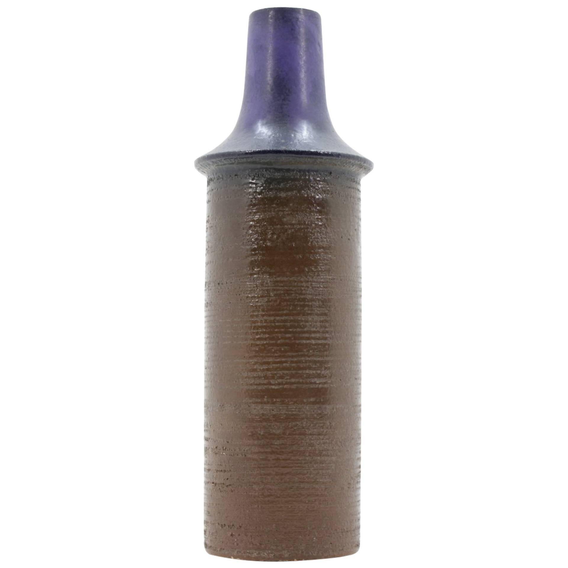 Big Midcentury Ceramic Vase from Czechoslovakia, 1960s