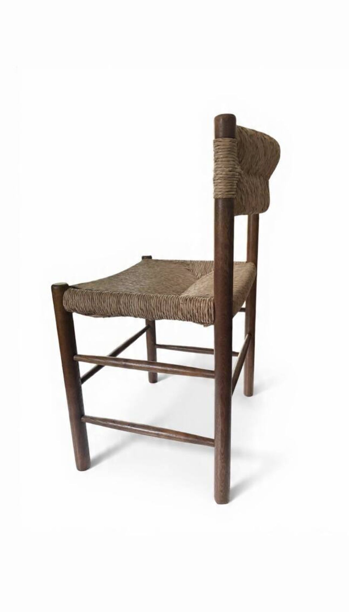 Chaise Dordogne Charlotte Perriand par Sentou, années 1960