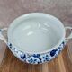 Large antique soup tureen Creil & Montereau – Flora model