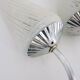 Pair of vintage metal wall sconces with glass tube 1970