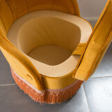 Apricot toad armchair