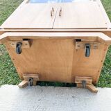 Meuble d'appoint , bar ou HI FI , pieds compas