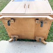 Meuble d'appoint , bar ou HI FI , pieds compas
