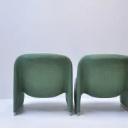 Pair of Alky Lounge Chairs – Giancarlo Piretti, Castelli / Artifort, 1969