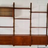 Modular Scandinavian wall shelf – Danish design from the 1970s