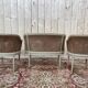 Salon de style Louis XVI en cannage 1900