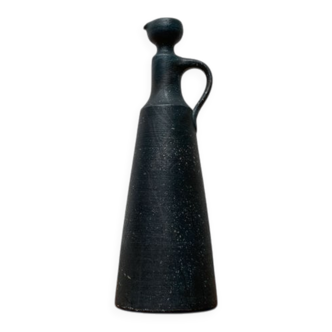 Brutalist Vintage Carafe Vase by Gerhard Liebenthron, 1980