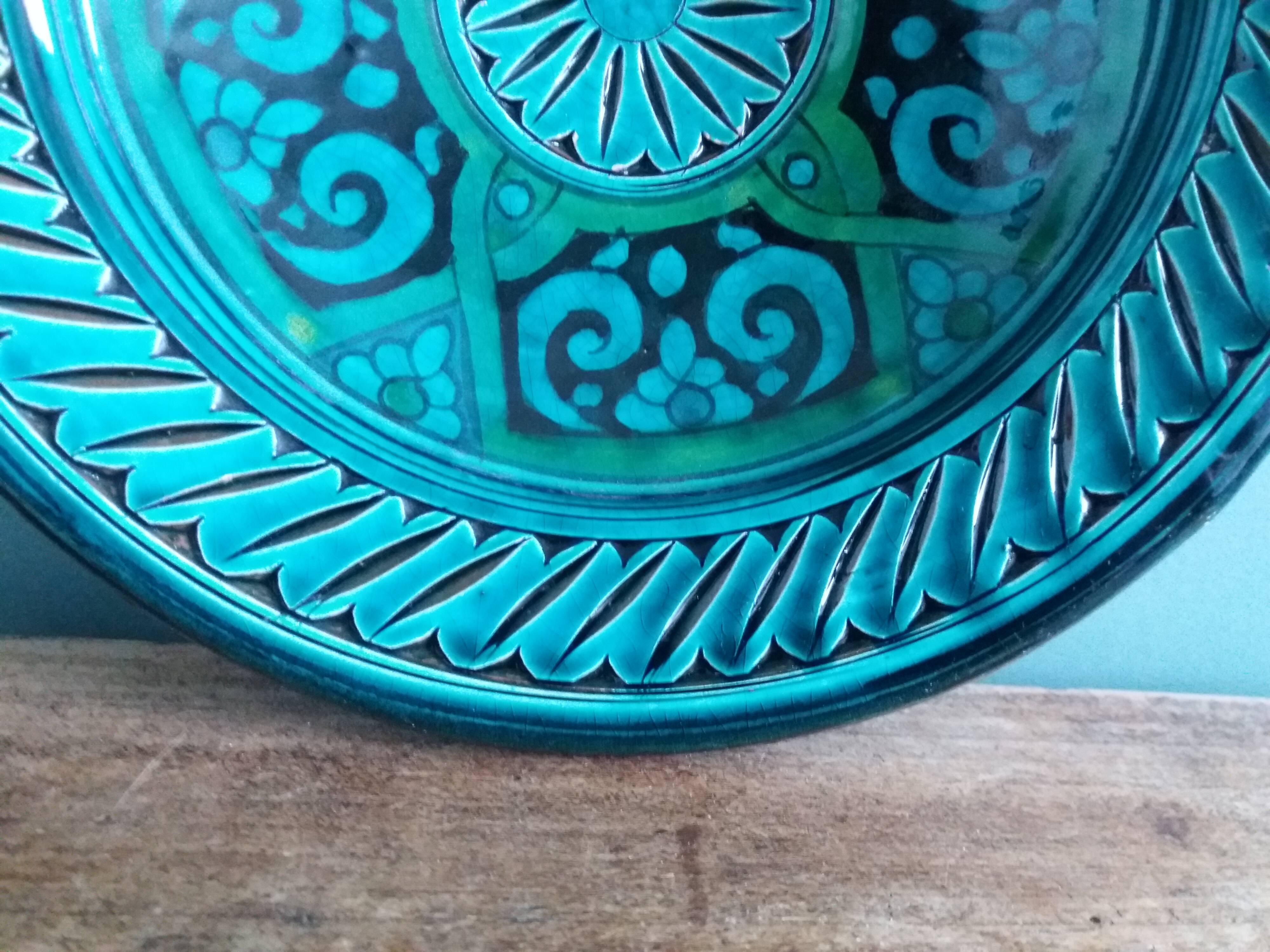 Moroccan wall decoration plate