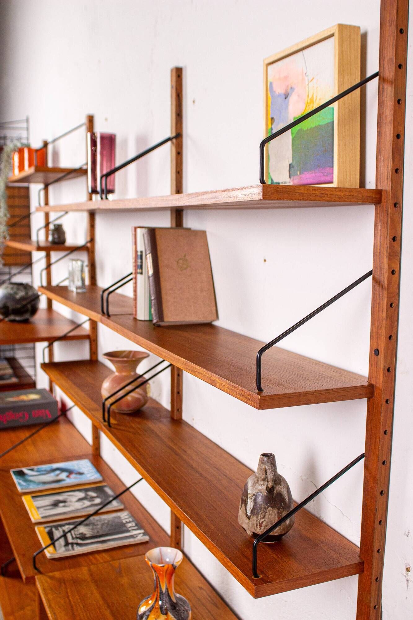 Poul Cadovius Cado Royal Shelving System Teak Vintage 60s Mid Century