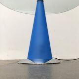 Birillo postmodern side table and floor lamp by Parisotto for Fontana Arte, 1980s