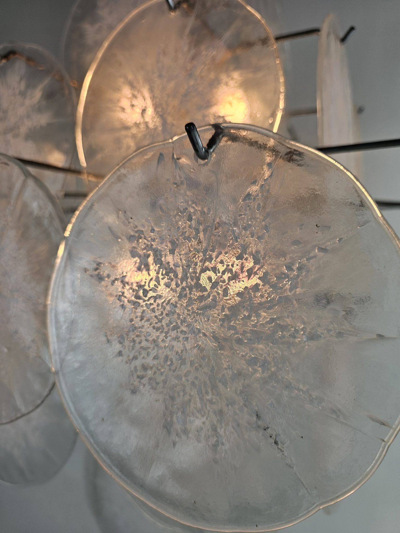 Grand lustre en verre Vistosi Flocon de neige