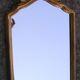 70s foot mirror in gilded wood 110 x 27 cms