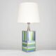Philippe Barbier rare mirror lamp circa 1970