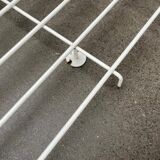 Minimalist German rope coat rack from the mid-century, 1960s.