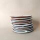 10 Vintage Grès du Marais compartment plates