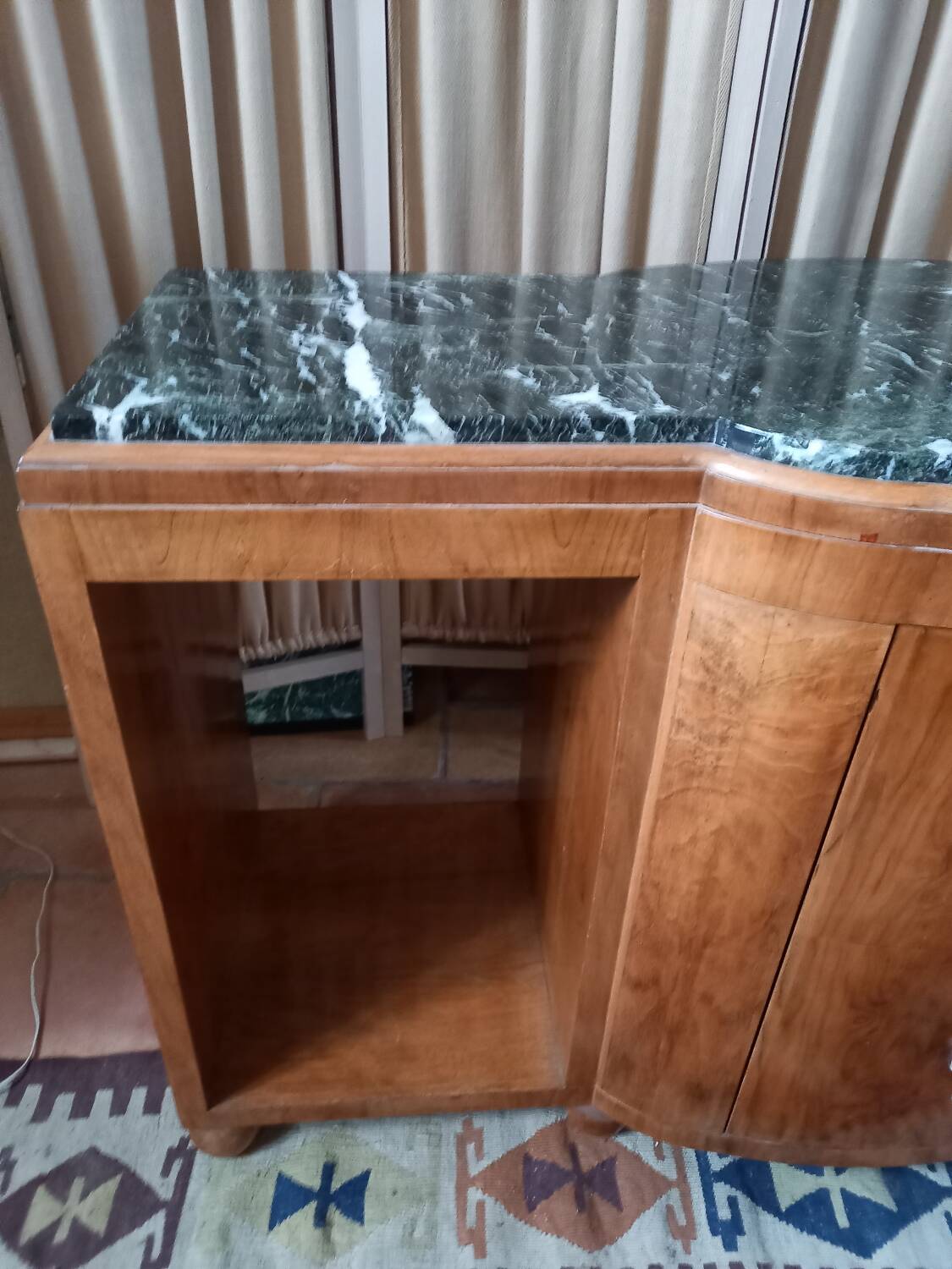 Double-sided art deco buffet or bar