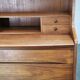 Danish Modern Teak Secretary Writing Desk with Drawers, 1960s