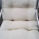 Pair of armchairs from the 70s chrome tubes and cotton canvas