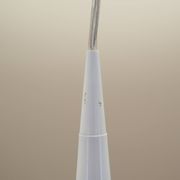White pendant lamp, Danish design, 1970s, manufacturer: Frandsen