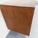 Vintage modernist enfilade in rosewood and chrome metal from the 60s and 70s.