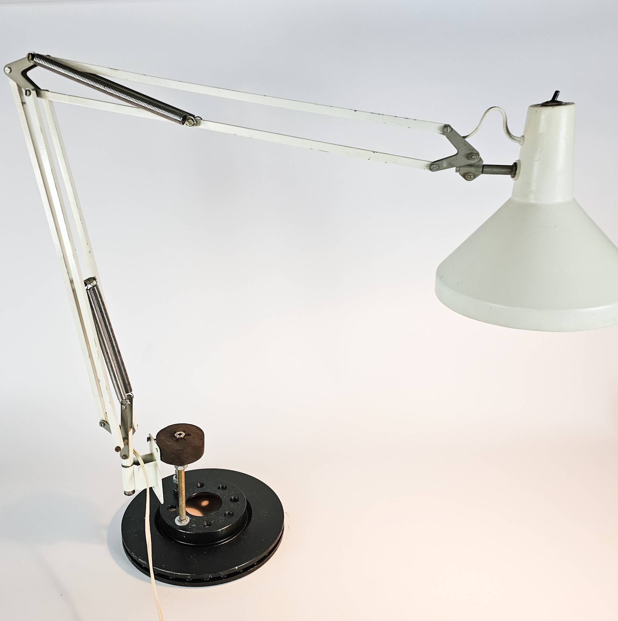 Hala Zeist - Architectenlamp - desklamp- Busquet - white - 60'S
