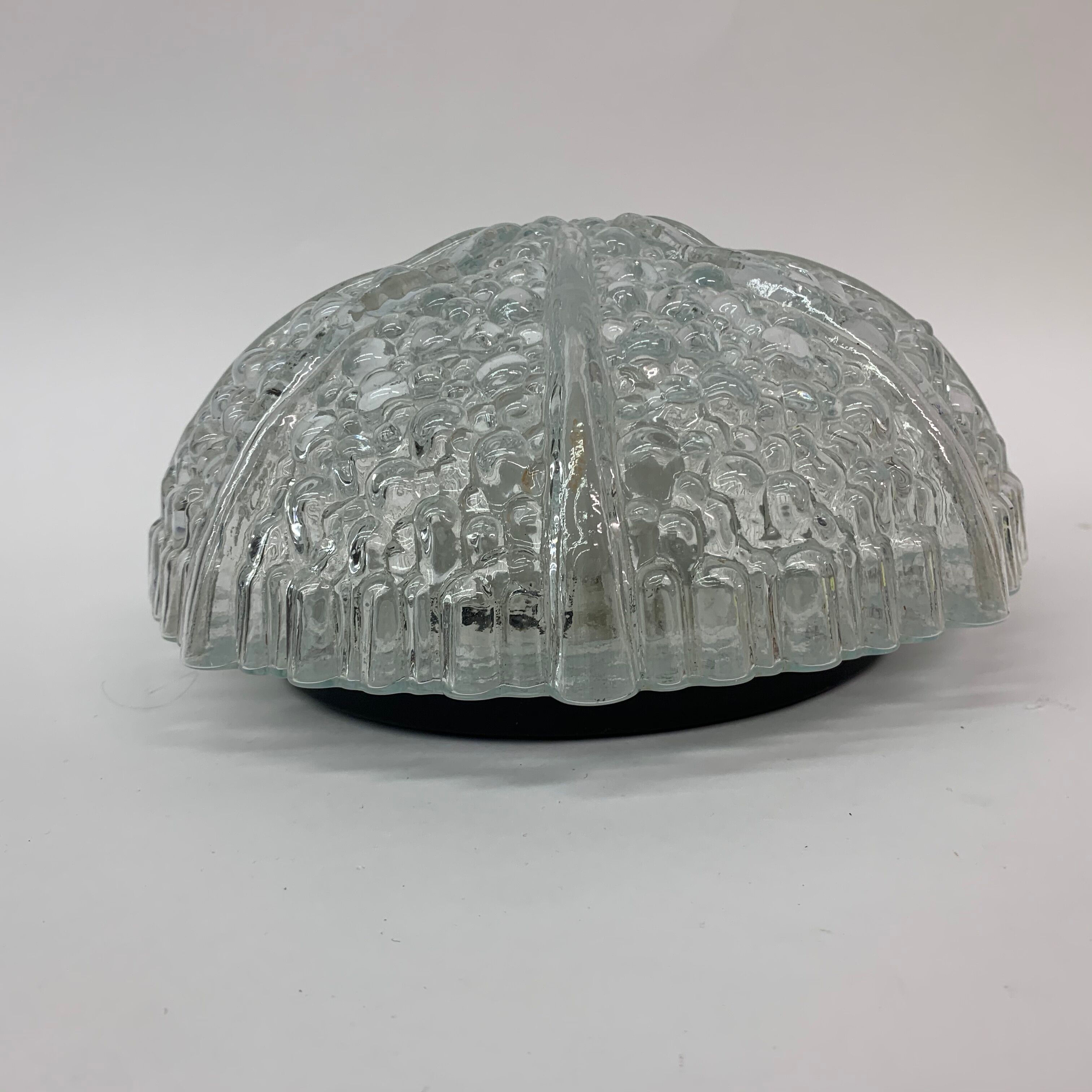 Vintage glass sconce bubble , 1960's