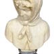 Italian sculpture in alabaster and marble, 20th century.