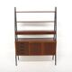 Scandinavian mahogany secretary desk, Sweden, 1950