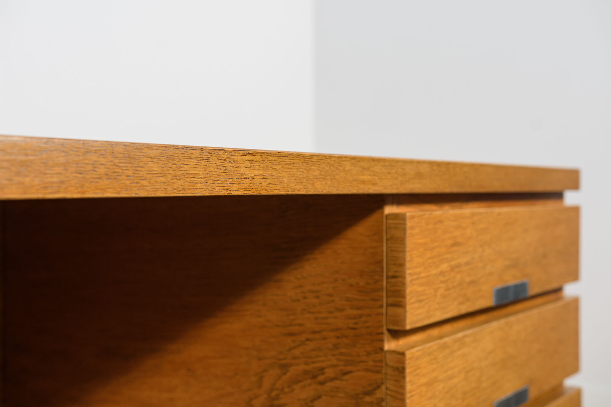 Mid-century modern oak desk from Eigil Petersens Møbelfabrik, Denmark, 1970s