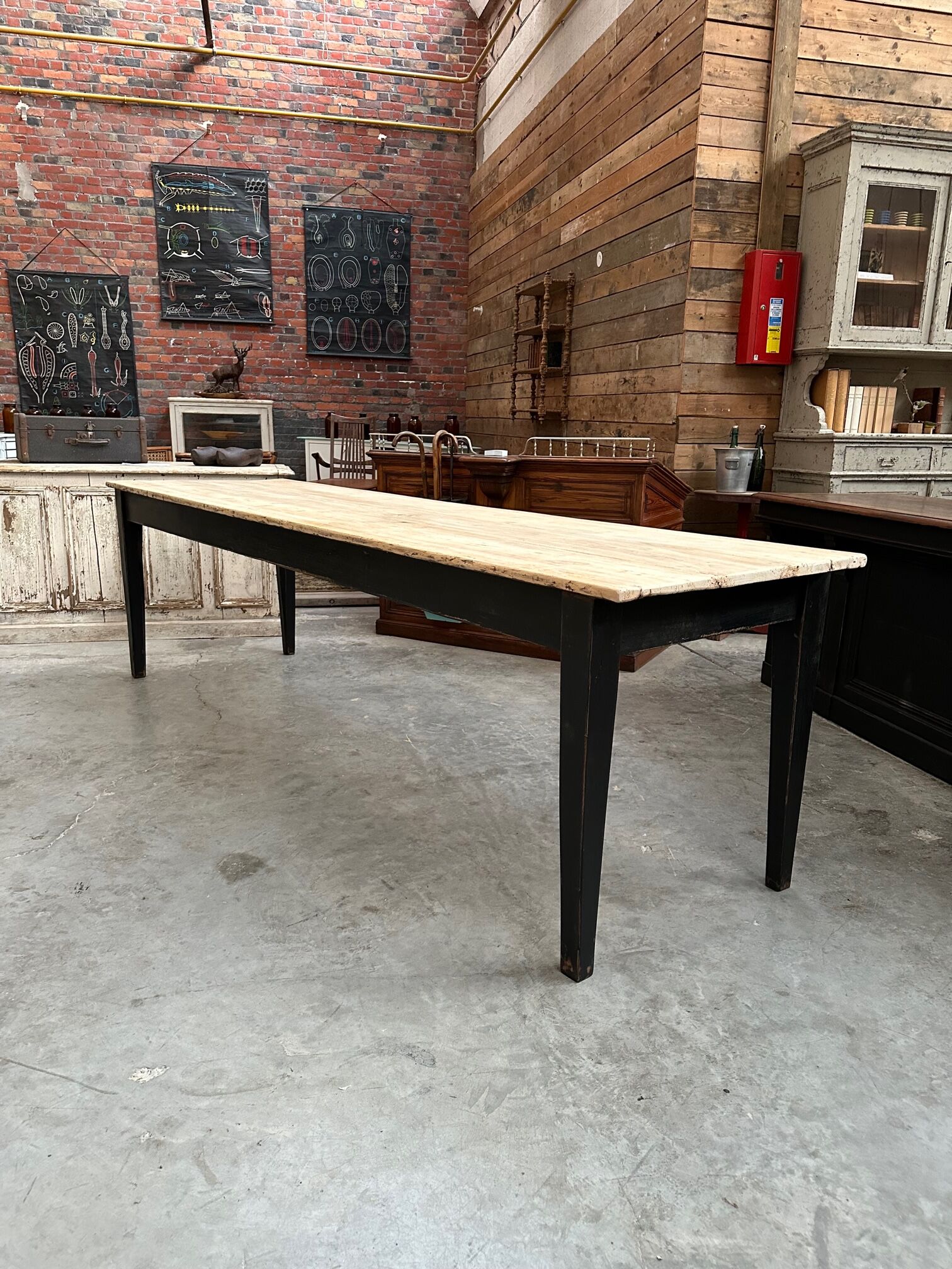 Farmhouse table early twentieth century