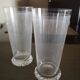 Duo of crystal glasses Daum 1950s