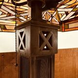 English Tiffany Table Lamp