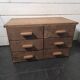 Antique workshop furniture with 6 drawers