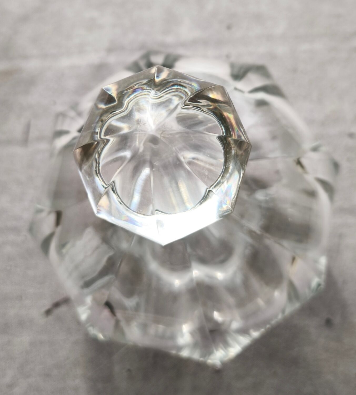 Fontainebleau model bottle by Baccarat