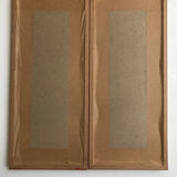 Natural flowers frame