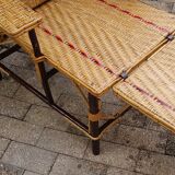 Rattan long chair
