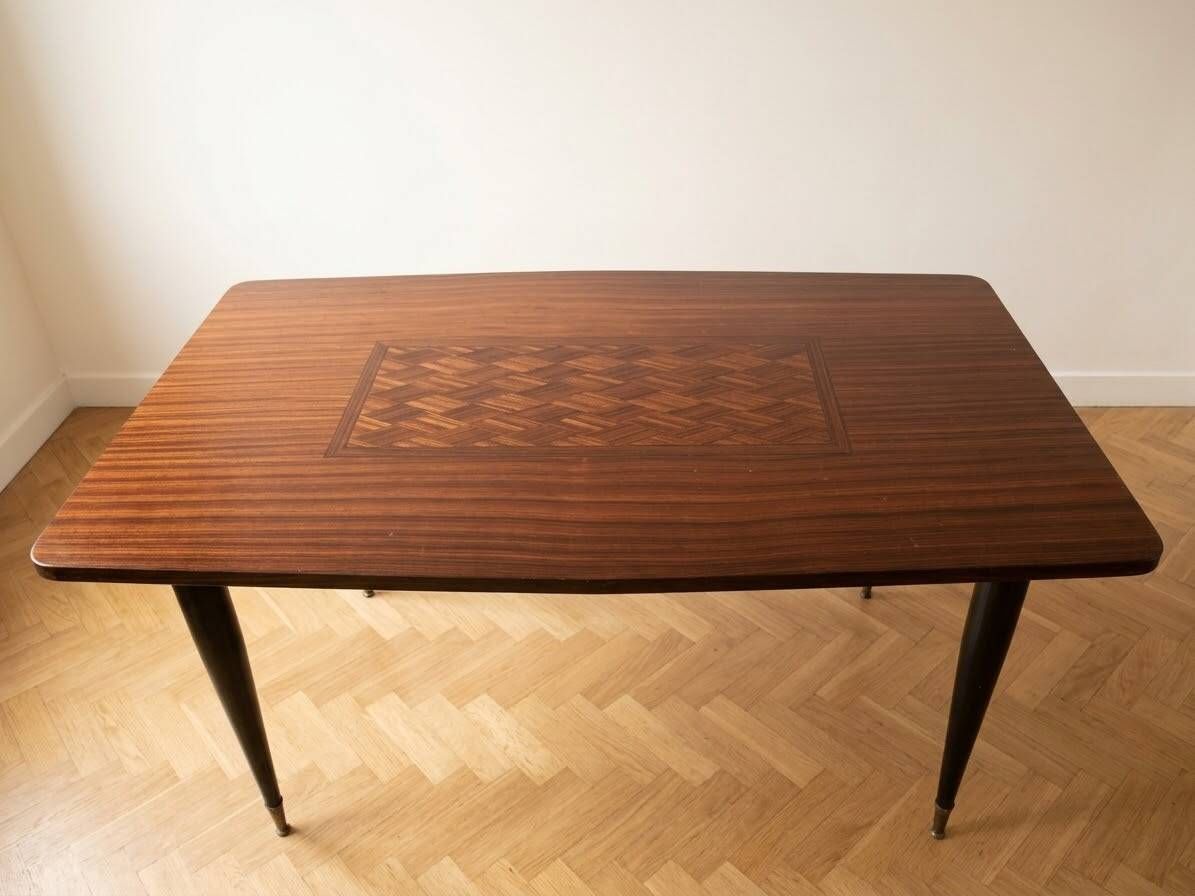 Art Deco wooden dining table